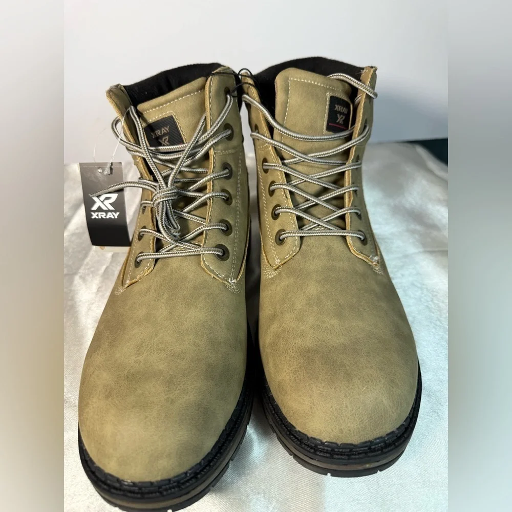 XRay Men's Tan Lace-Up Boots